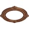 Ekena Millwork Benson Ceiling Medallion (Fits Canopies up to 8"), 13 1/8"OD x 8"ID x 5/8"P, Polished Copper CM13BNPOS - alternate 3